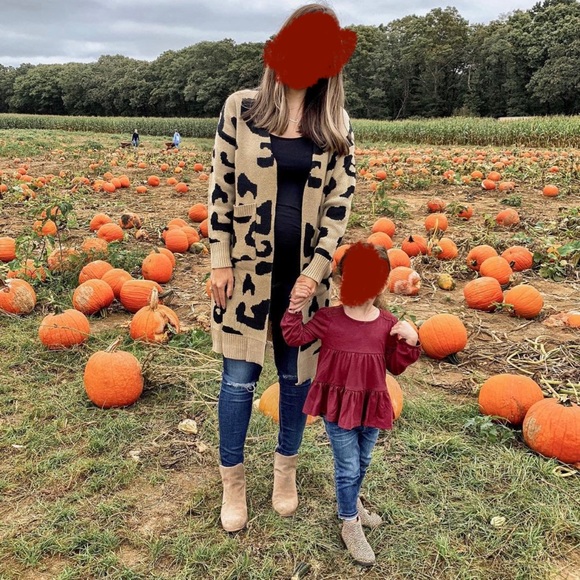 Leopard Duster sweater - Picture 3 of 3